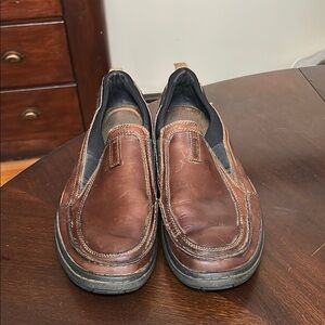 Timberland Ryan Springs Leather Slip On Boat Shoe Loafers Men’s 12